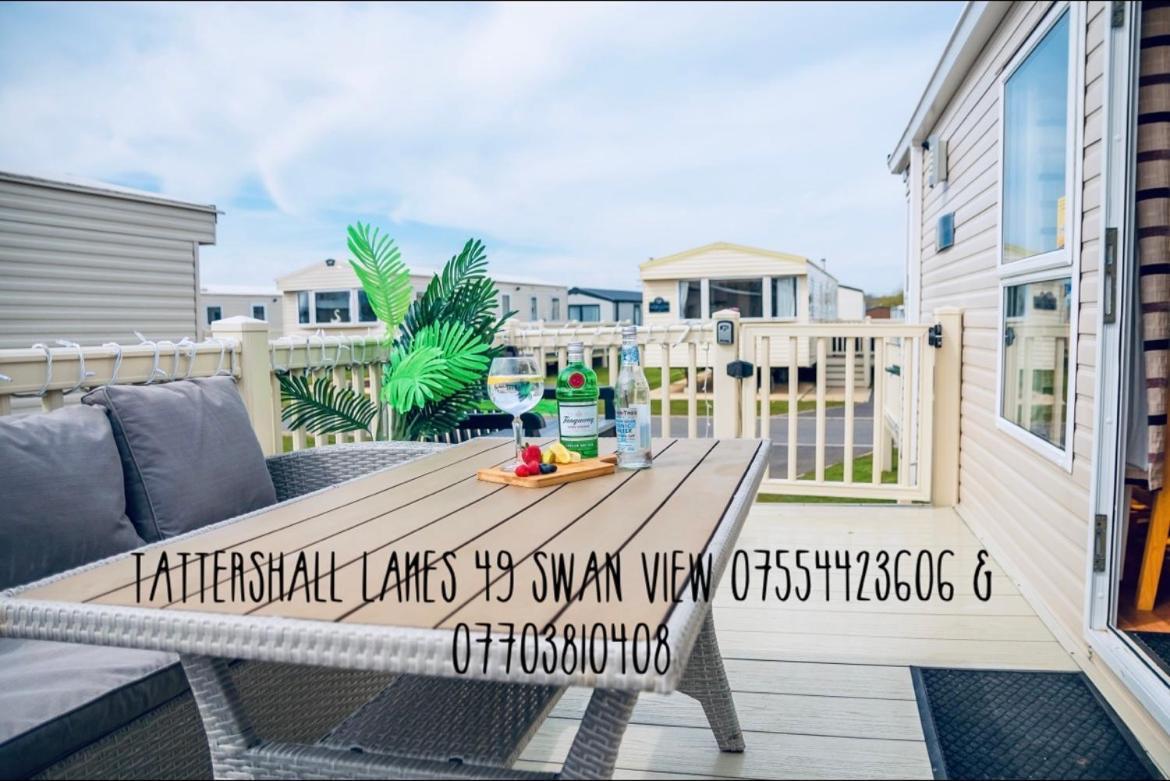 Swan View Retreats # Hottub # Egg Chair # Bbq & Bikes Included 8 Berth Таттершолл Экстерьер фото