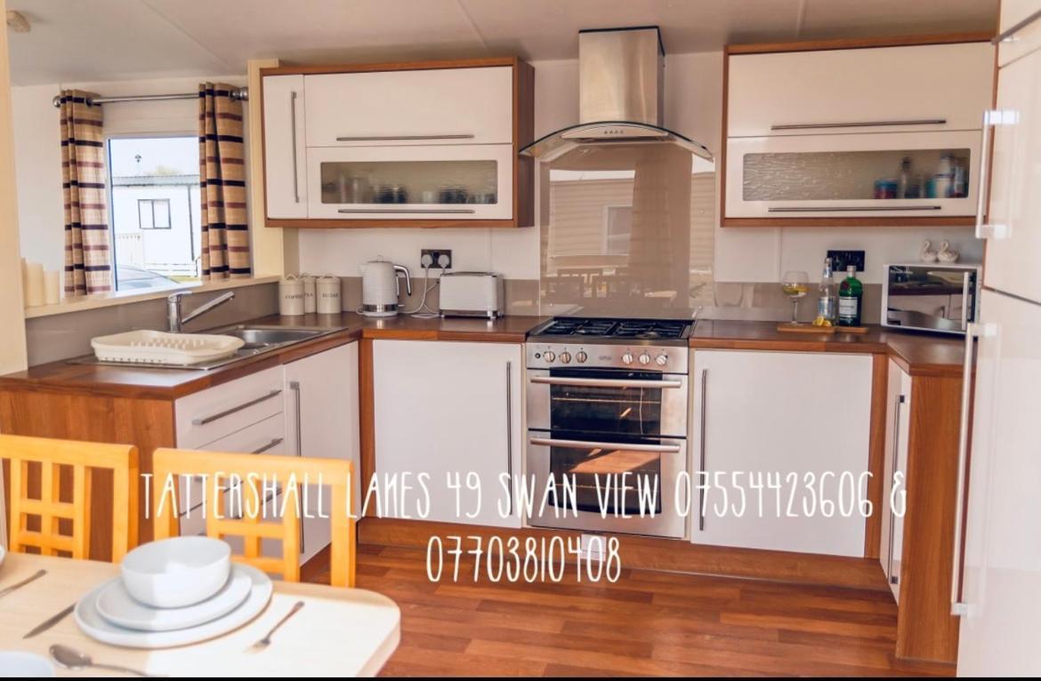 Swan View Retreats # Hottub # Egg Chair # Bbq & Bikes Included 8 Berth Таттершолл Экстерьер фото