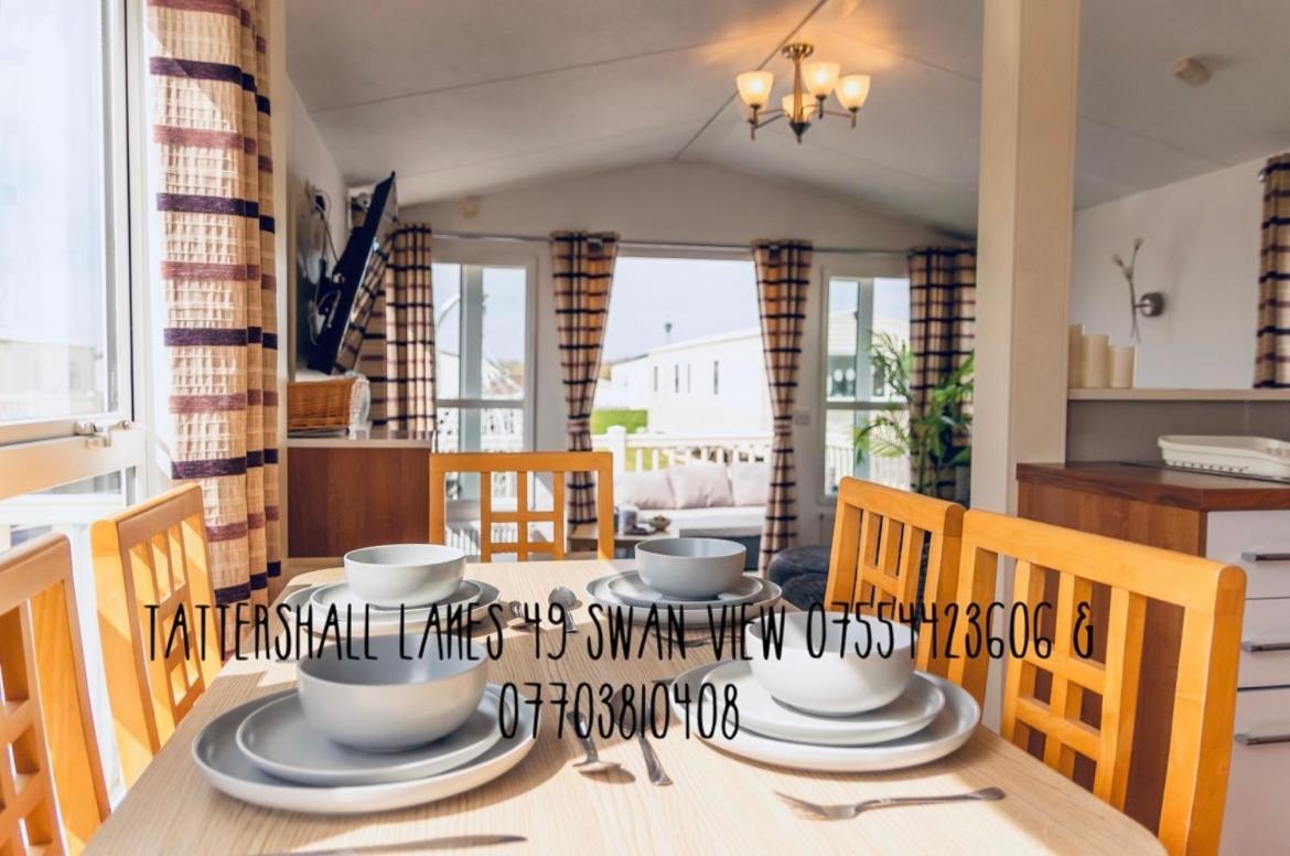 Swan View Retreats # Hottub # Egg Chair # Bbq & Bikes Included 8 Berth Таттершолл Экстерьер фото